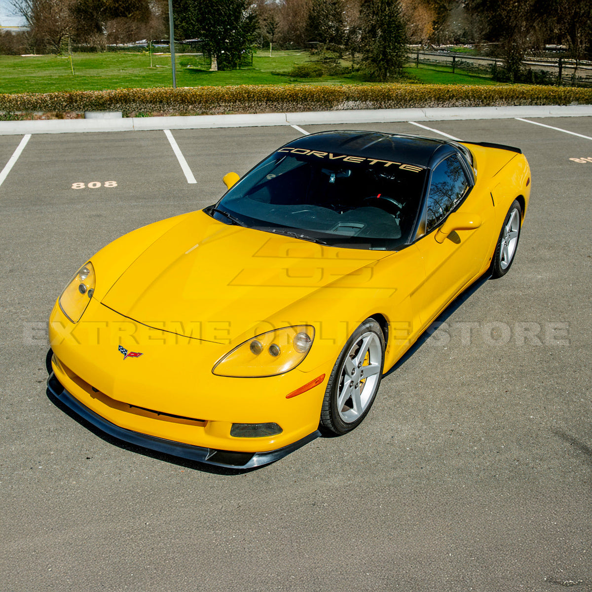 Corvette C6 Base Model ZR1 Conversion Full Body Kit image 6