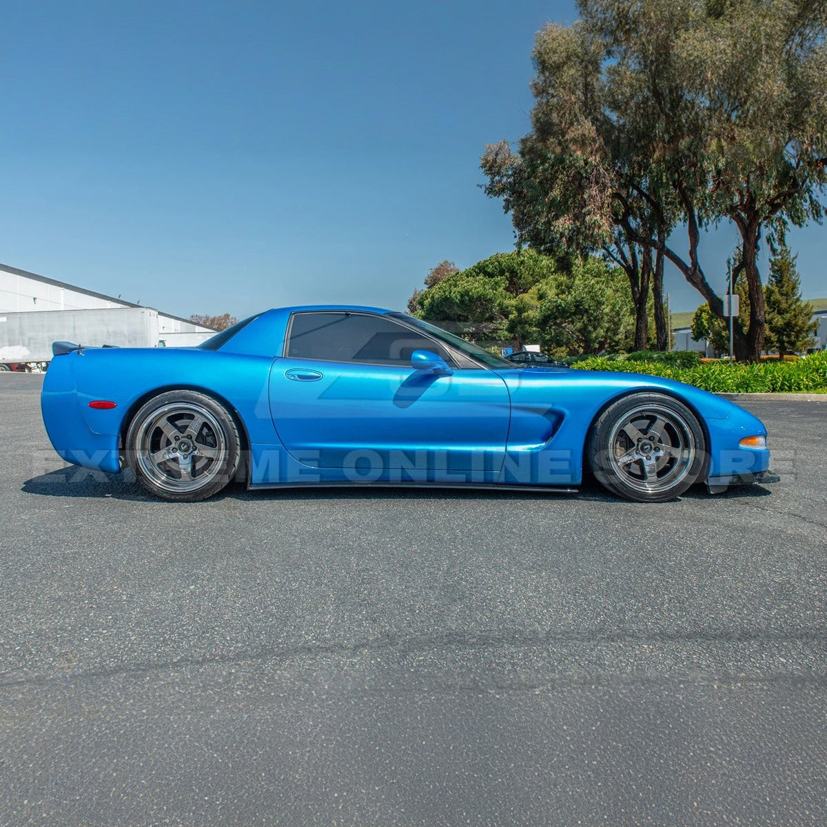 Chevrolet Corvette C5 Front Splitter Side Skirts image 27