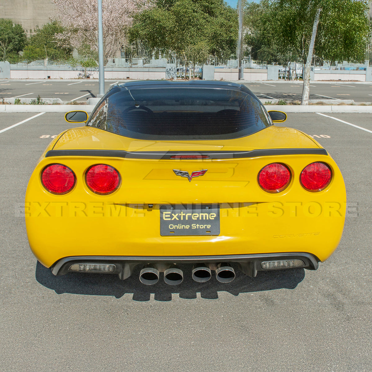 Corvette C6 Base Model ZR1 Conversion Full Body Kit image 9