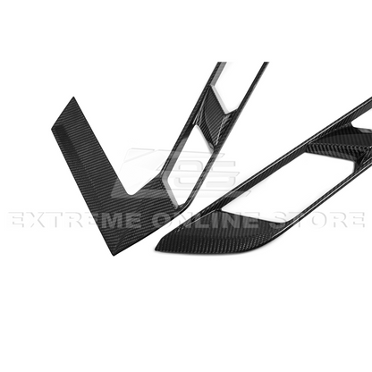 Corvette C8 Coupe DRY CARBON FIBER Rear Hatch Vent image 16