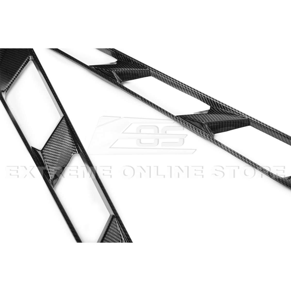 Corvette C8 Coupe DRY CARBON FIBER Rear Hatch Vent image 17
