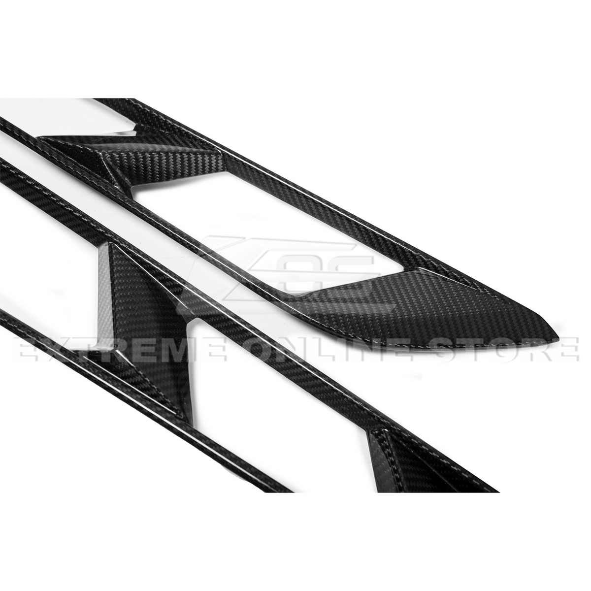 Corvette C8 Coupe DRY CARBON FIBER Rear Hatch Vent image 15