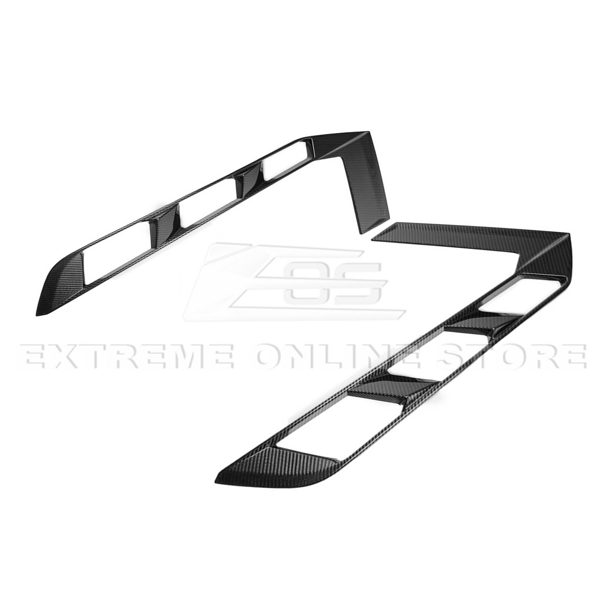 Corvette C8 Coupe DRY CARBON FIBER Rear Hatch Vent image 14