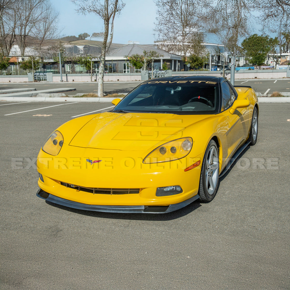 Corvette C6 Base Model ZR1 Conversion Front Splitter Lip image 7
