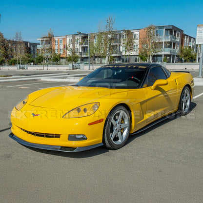 Corvette C6 Base Model ZR1 Conversion Front Splitter Lip image 9