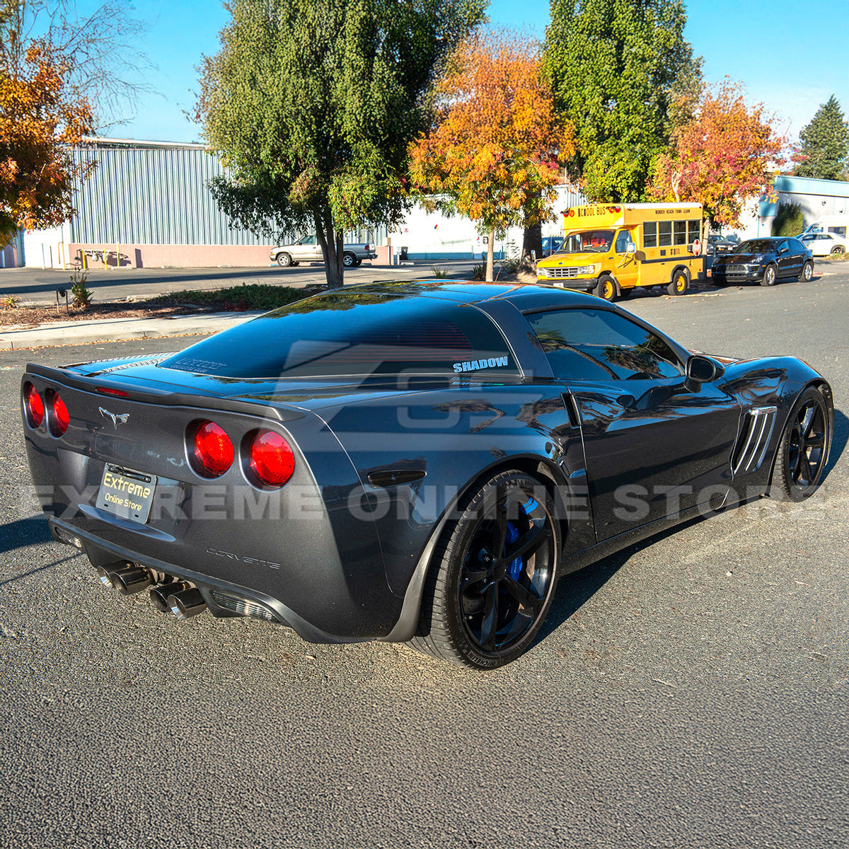 Blemished / Outlet - Corvette C6 ZR1 DRY CARBON FIBER Conversion Rear Trunk Spoiler image 21