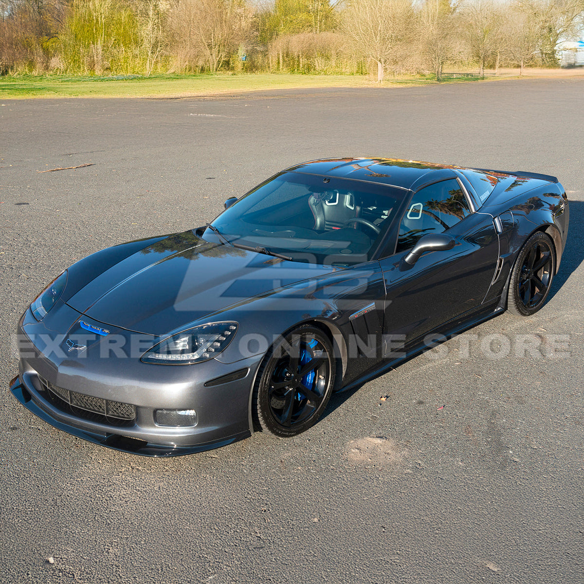 Corvette C6 Grand Sport / Z06 / ZR1 Side Skirts Rocker Panels image 15