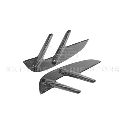 2021-Up BMW G80 M3 Carbon Fiber Side Fender Vent Trim Cover image 6