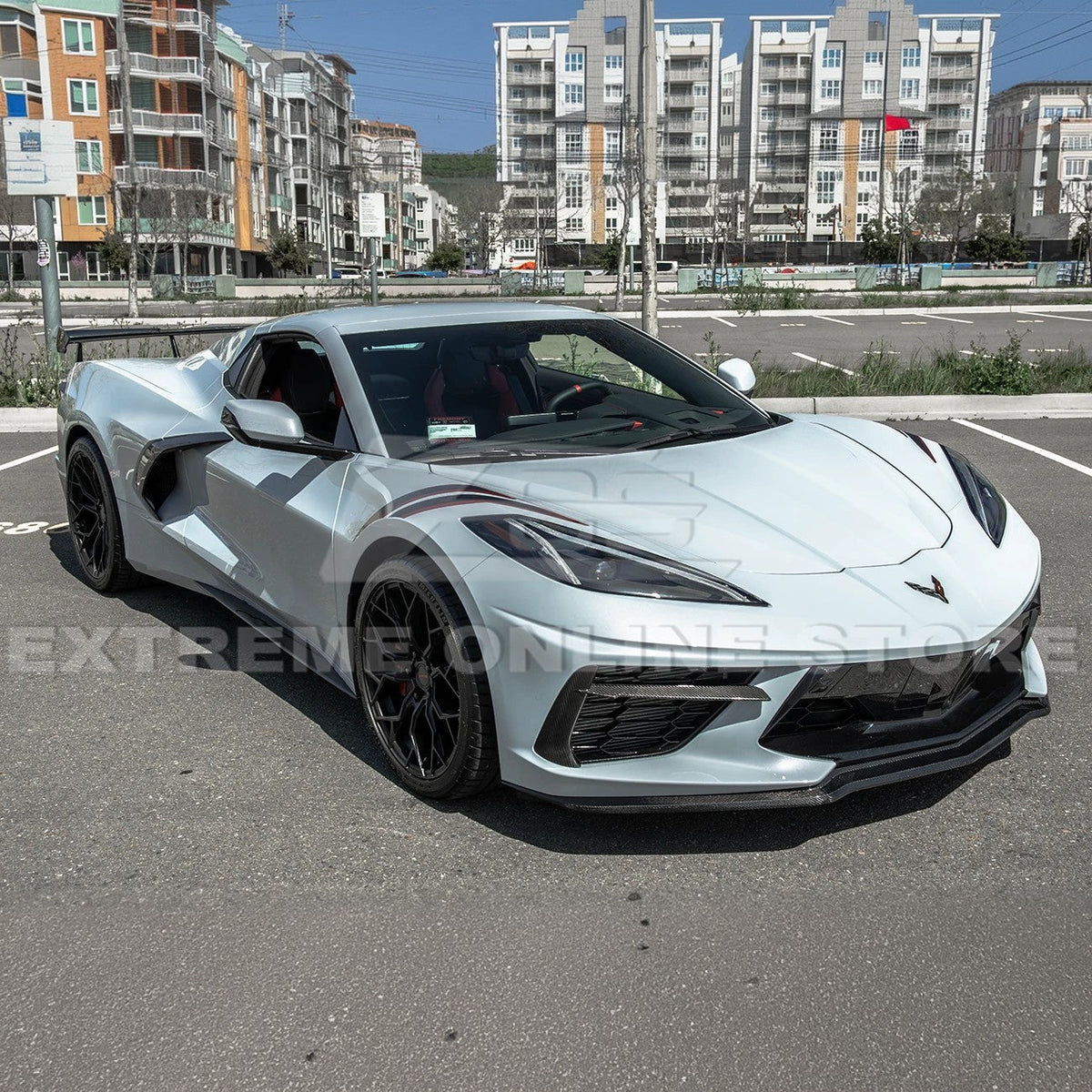 Chevrolet Corvette C8 DRY CARBON FIBER Front Grille Insert image 7