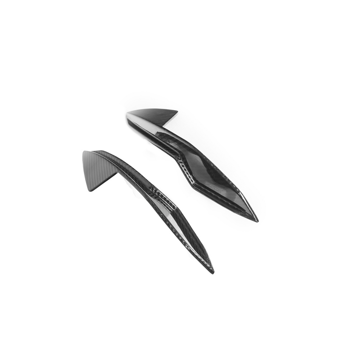 2021-Up BMW G80 M3 G82 G83 M4 Front Bumper Canard Splitter image 1