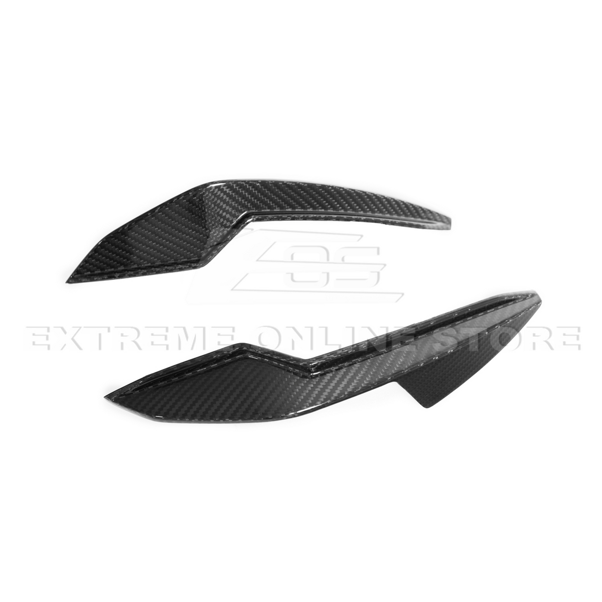 2021-Up BMW G80 M3 G82 G83 M4 Front Bumper Canard Splitter image 8