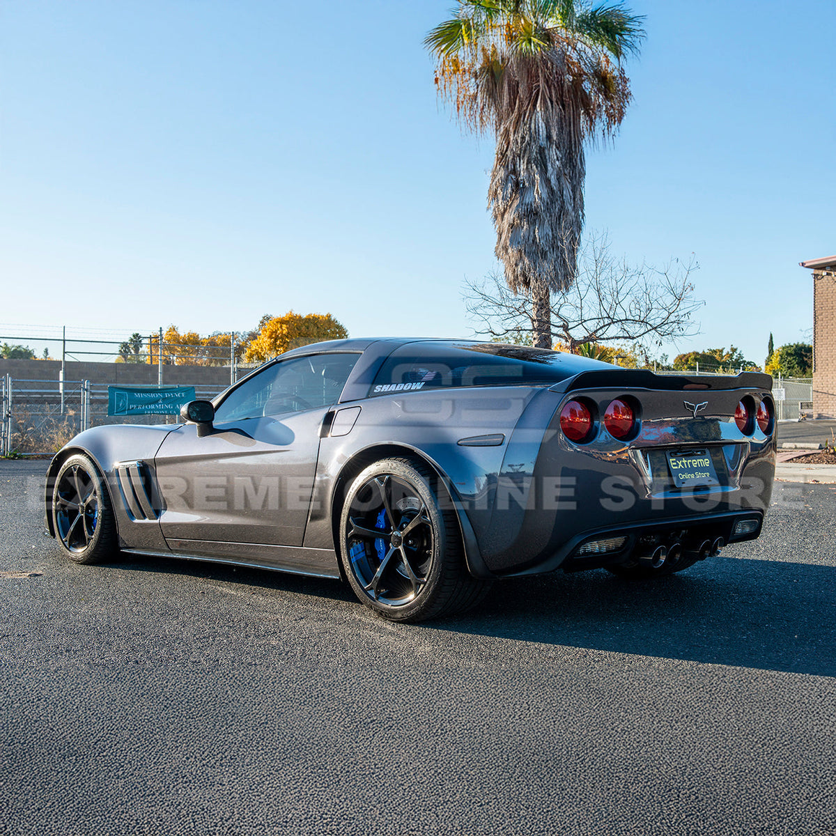 Corvette C6 ZR1 Extended Rear Trunk Spoiler image 23