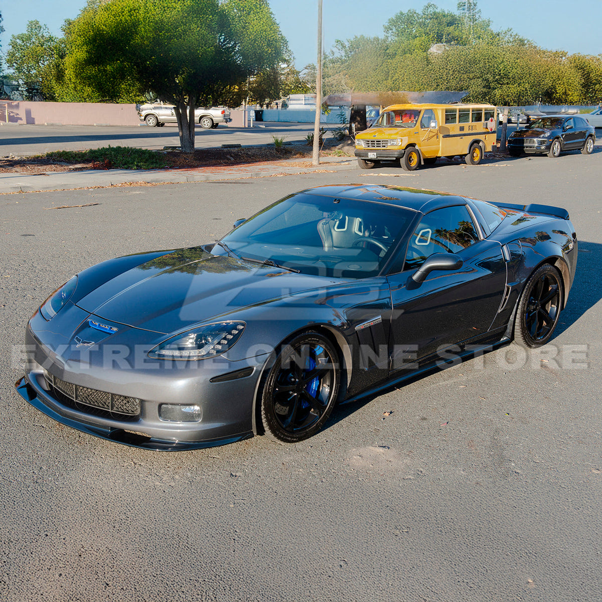 Corvette C6 Grand Sport / Z06 / ZR1 Side Skirts Rocker Panels image 14