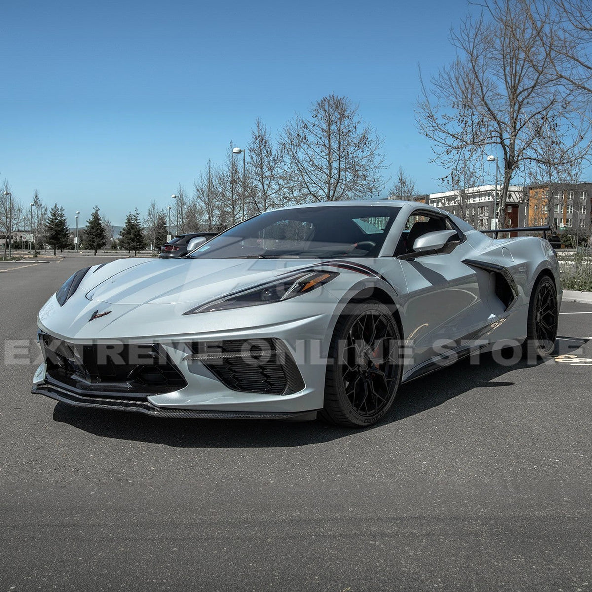 Chevrolet Corvette C8 DRY CARBON FIBER Front Grille Insert image 4