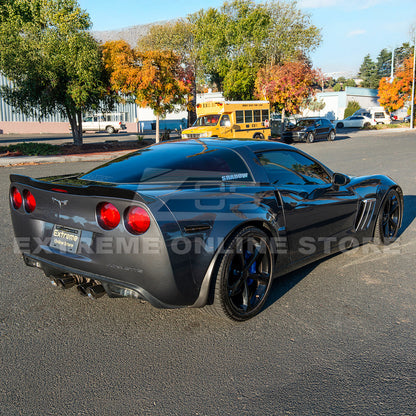 Corvette C6 ZR1 Extended Rear Trunk Spoiler image 19