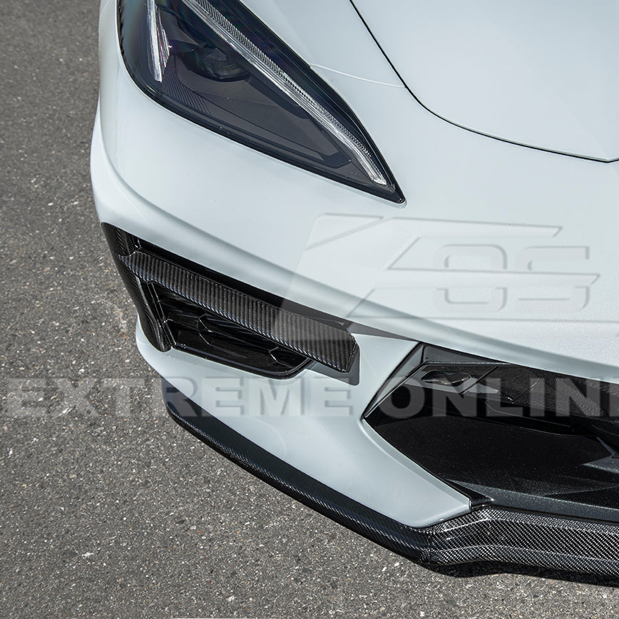 Chevrolet Corvette C8 DRY CARBON FIBER Front Grille Insert image 10