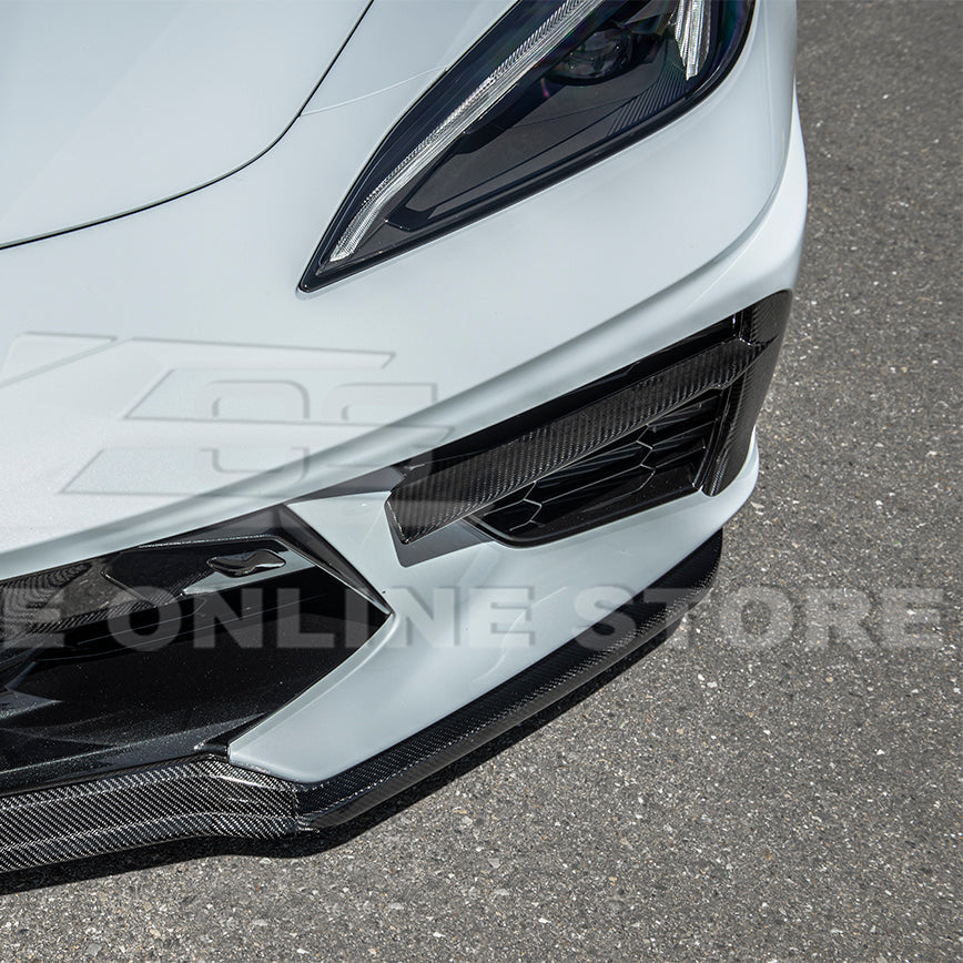 Chevrolet Corvette C8 DRY CARBON FIBER Front Grille Insert image 11