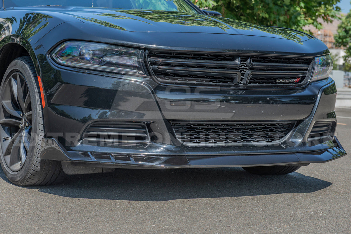 2015+ Dodge Charger SRT Package Front Lip image 4