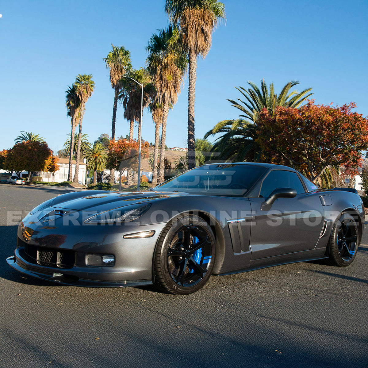 Corvette C6 Grand Sport / Z06 / ZR1 Side Skirts Rocker Panels image 18