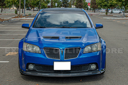 2008-09 Pontiac G8 Carbon Fiber Front Bumper Lip Splitter image 10