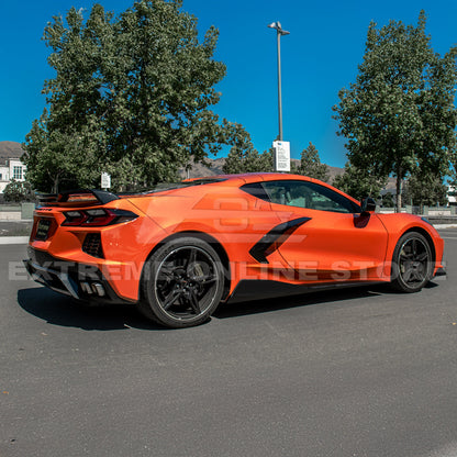 Chevrolet Corvette C8 DRY CARBON FIBER 5VM Side Skirts image 10