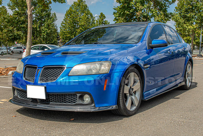 2008-09 Pontiac G8 Carbon Fiber Front Bumper Lip Splitter image 13