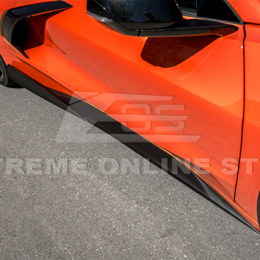 Chevrolet Corvette C8 DRY CARBON FIBER 5VM Side Skirts image 14