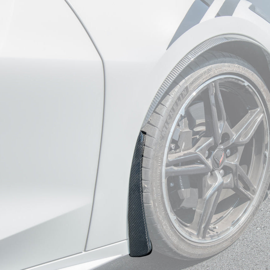 Corvette C8 Stingray XL Extended Front Splash Guard image 23