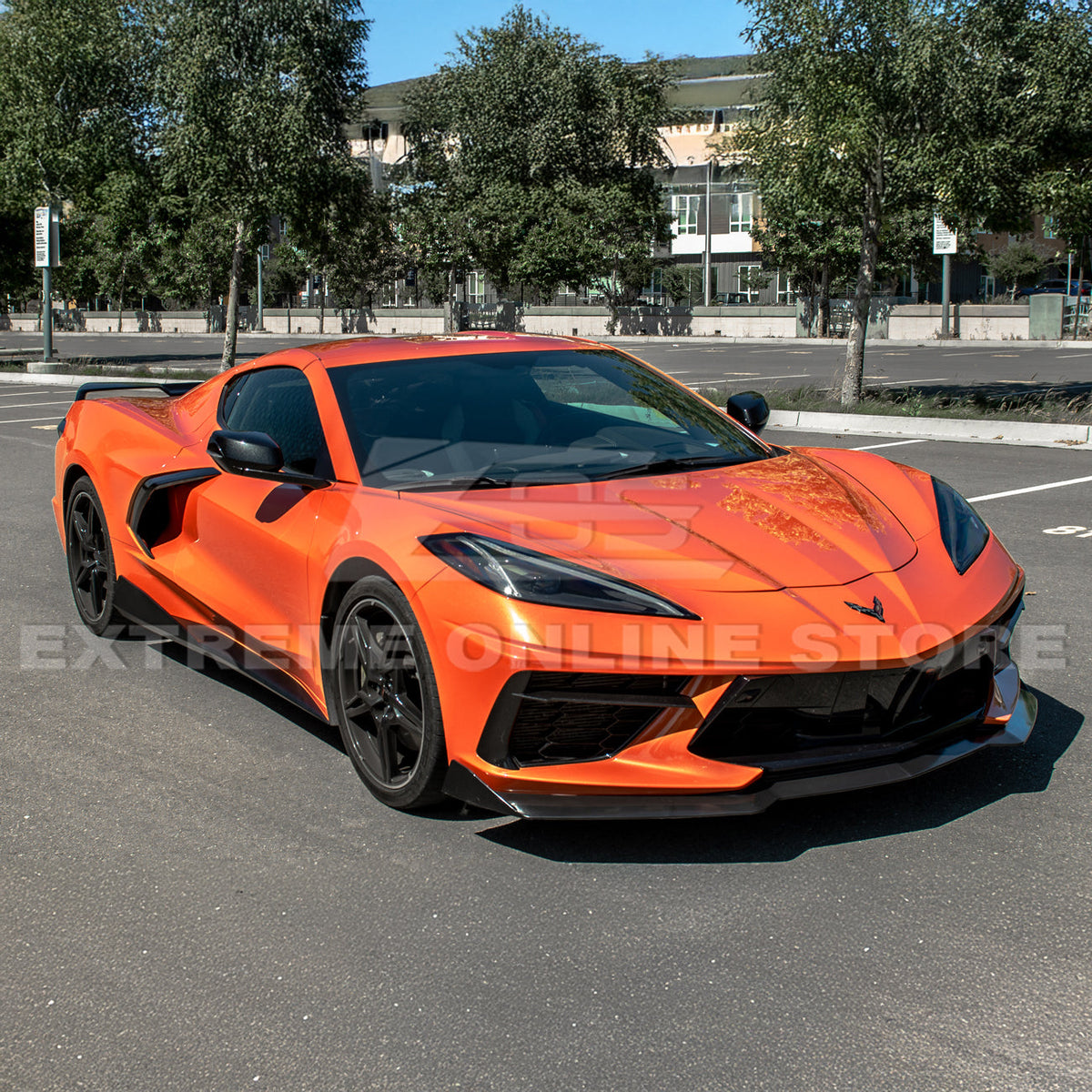 Chevrolet Corvette C8 DRY CARBON FIBER 5VM Side Skirts image 5