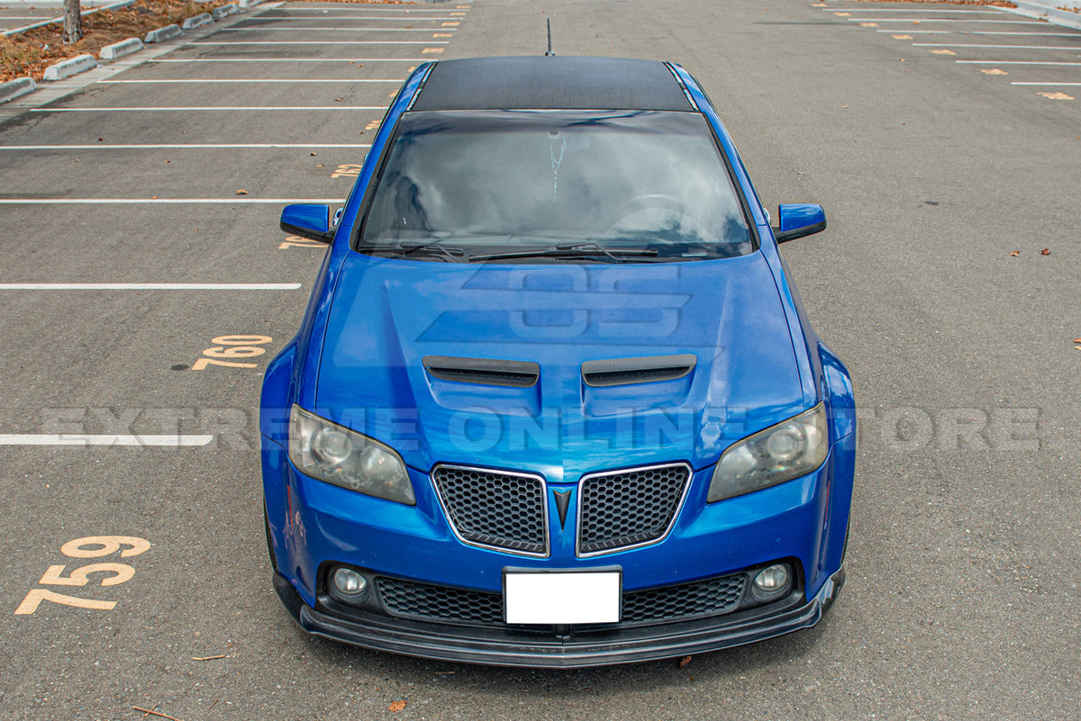 2008-09 Pontiac G8 Carbon Fiber Front Bumper Lip Splitter image 14