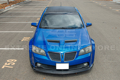 2008-09 Pontiac G8 Carbon Fiber Front Bumper Lip Splitter image 14