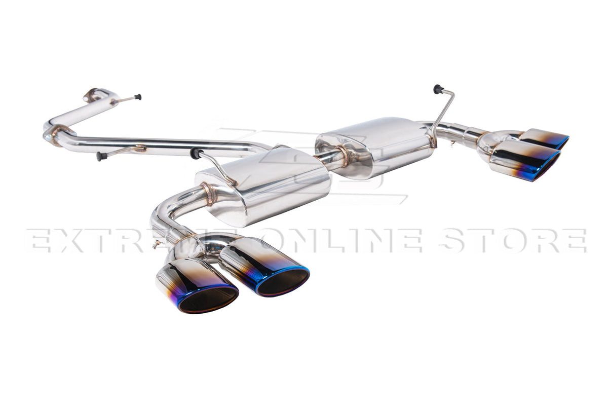 2019-Present Toyota Corolla Hatchback Quad Tips Cat Back Exhaust image 14