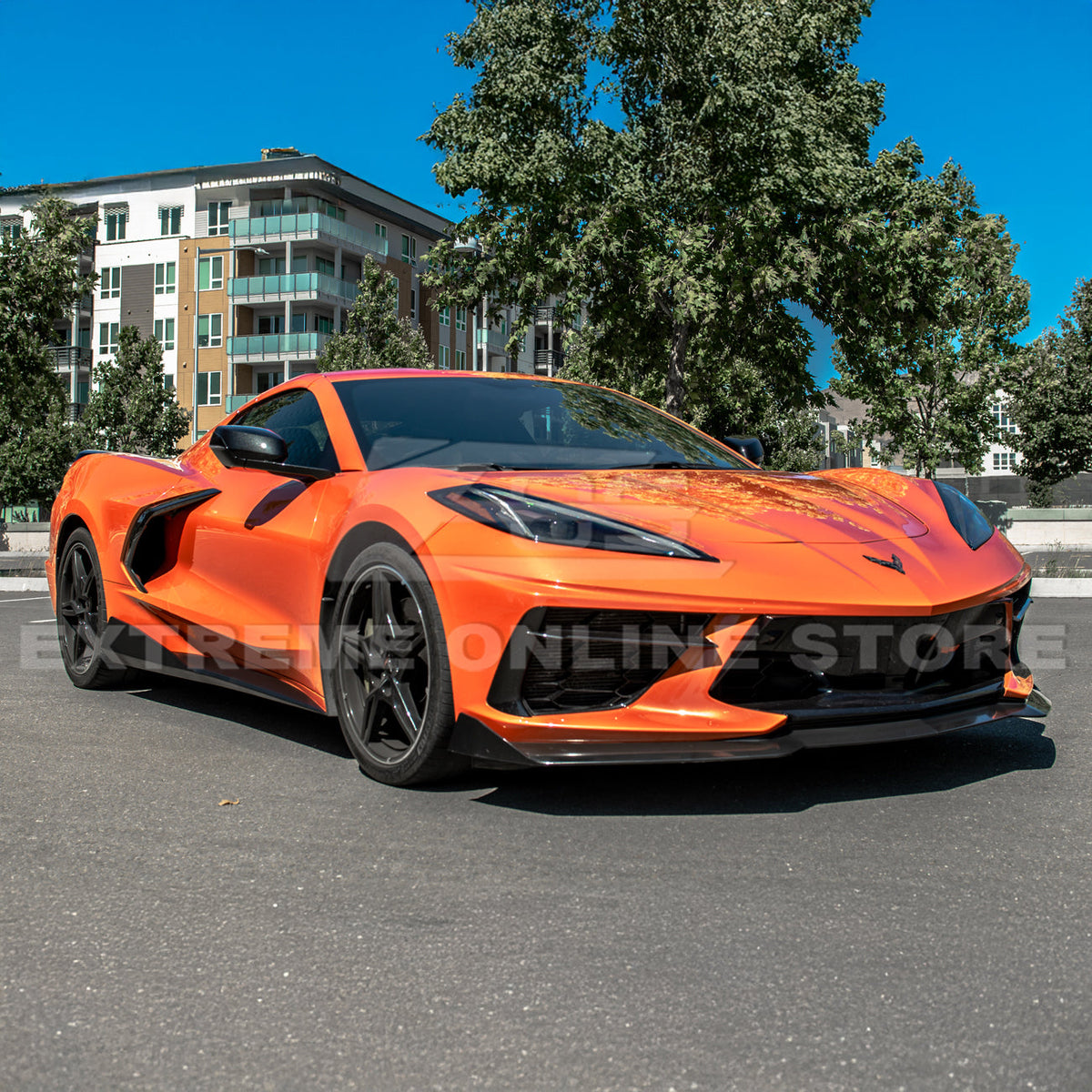 Chevrolet Corvette C8 DRY CARBON FIBER 5VM Side Skirts image 6