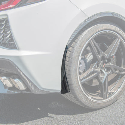 Corvette C8 Stingray XL Extended Rear Splash Guard image 1