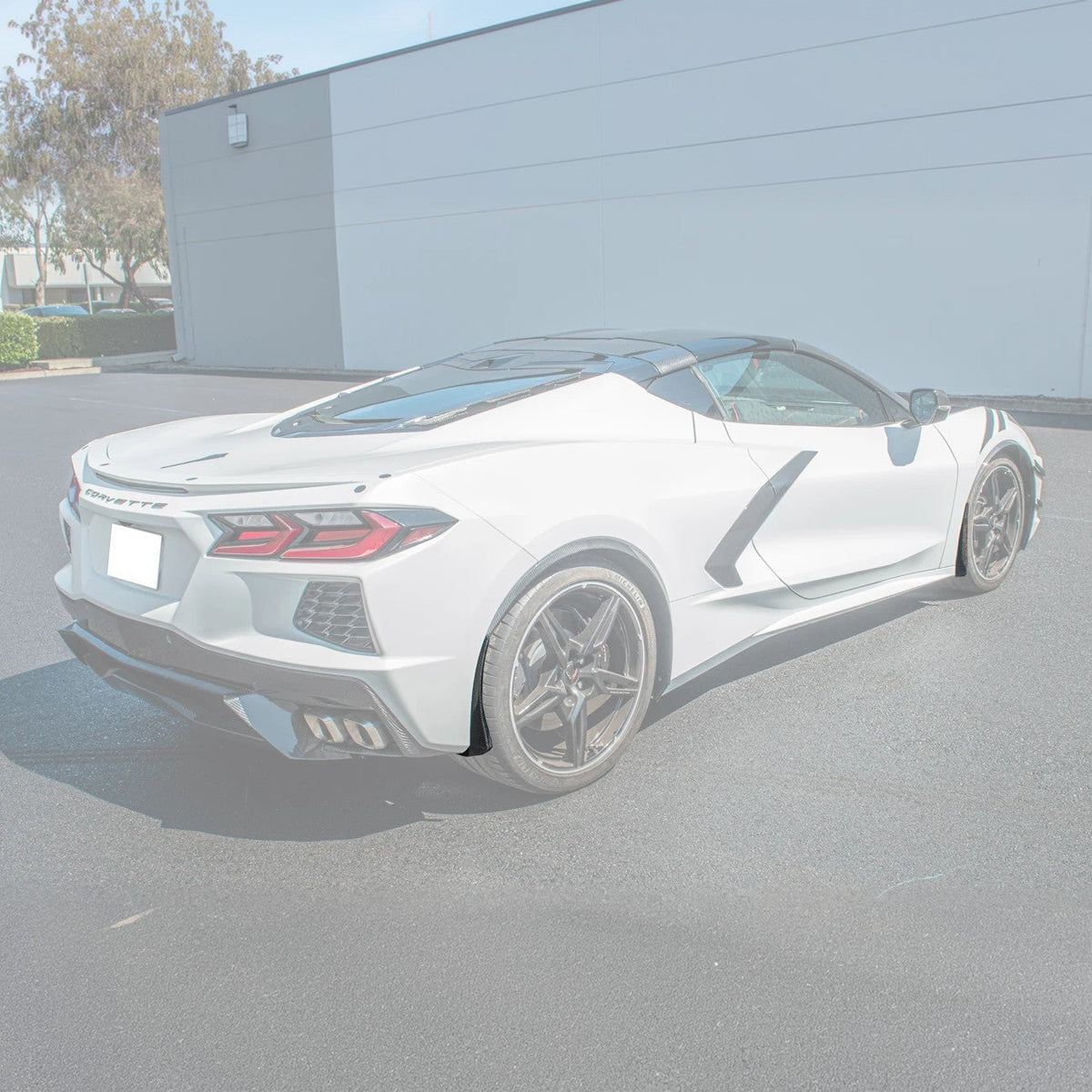 Corvette C8 Stingray XL Extended Splash Guard image 3