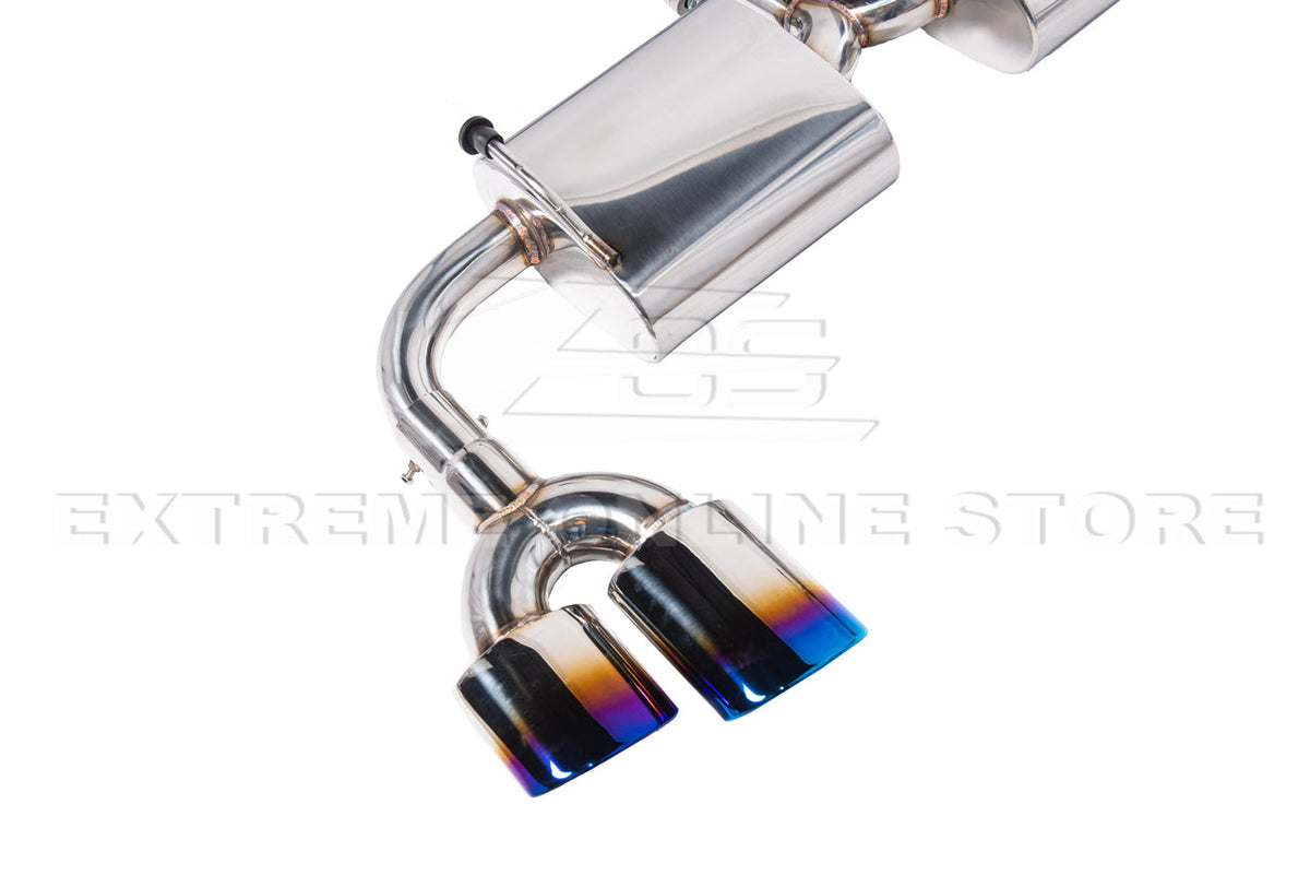 2019-Present Toyota Corolla Hatchback Quad Tips Cat Back Exhaust image 15