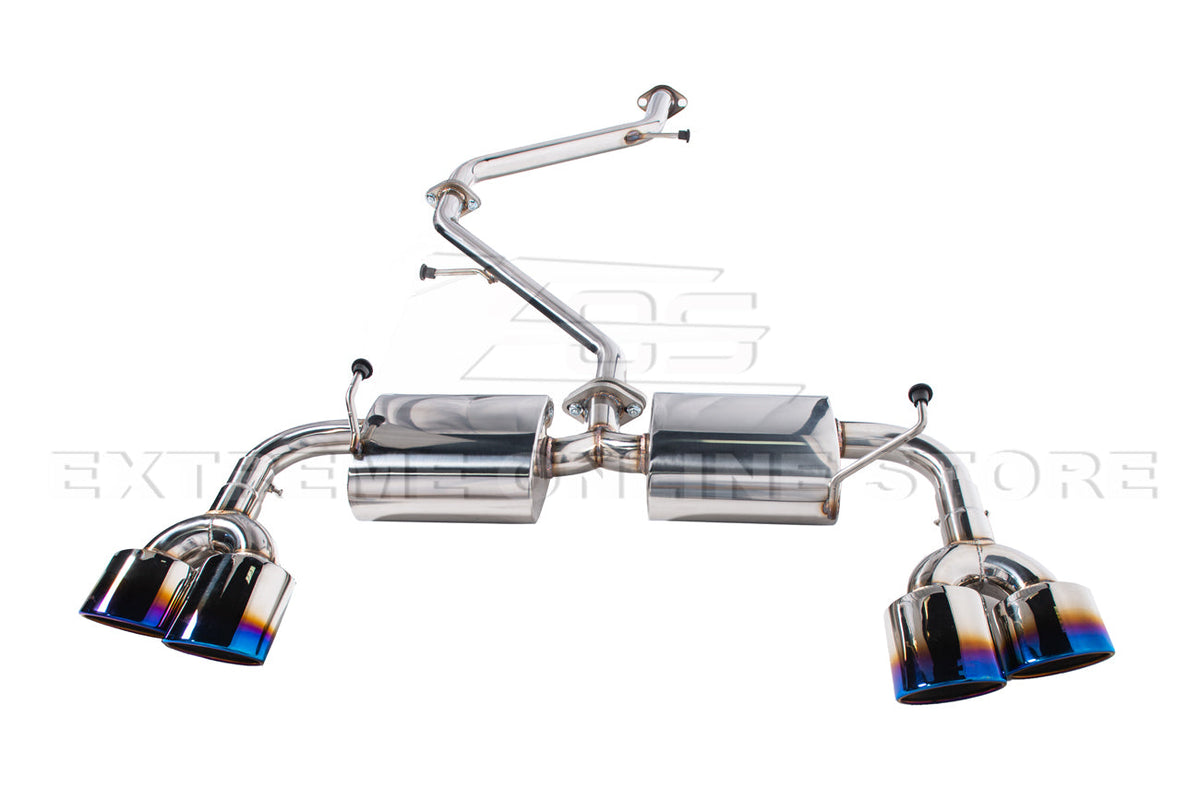 2019-Present Toyota Corolla Hatchback Quad Tips Cat Back Exhaust image 13