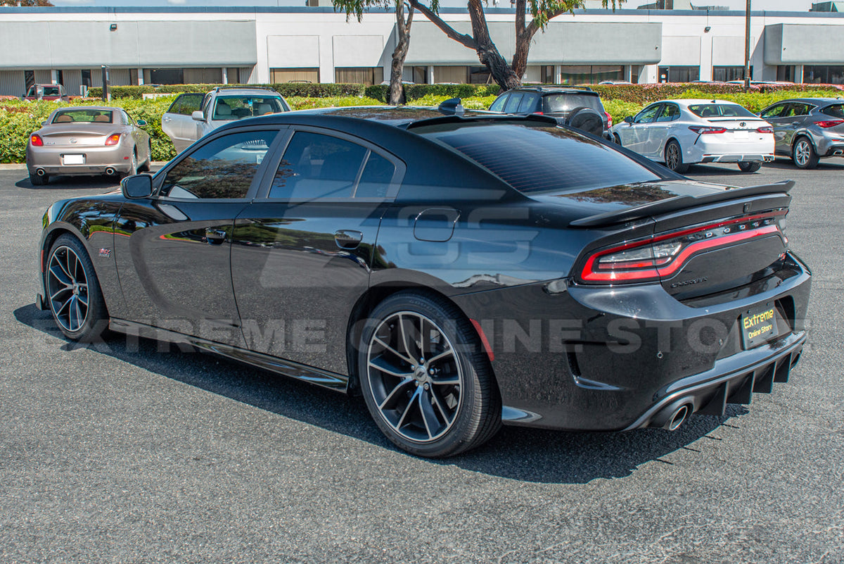2015-Up Dodge Charger Track Package Rear Roof Spoiler image 13