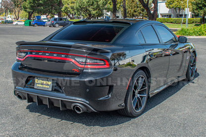2015-Up Dodge Charger Track Package Rear Roof Spoiler image 14
