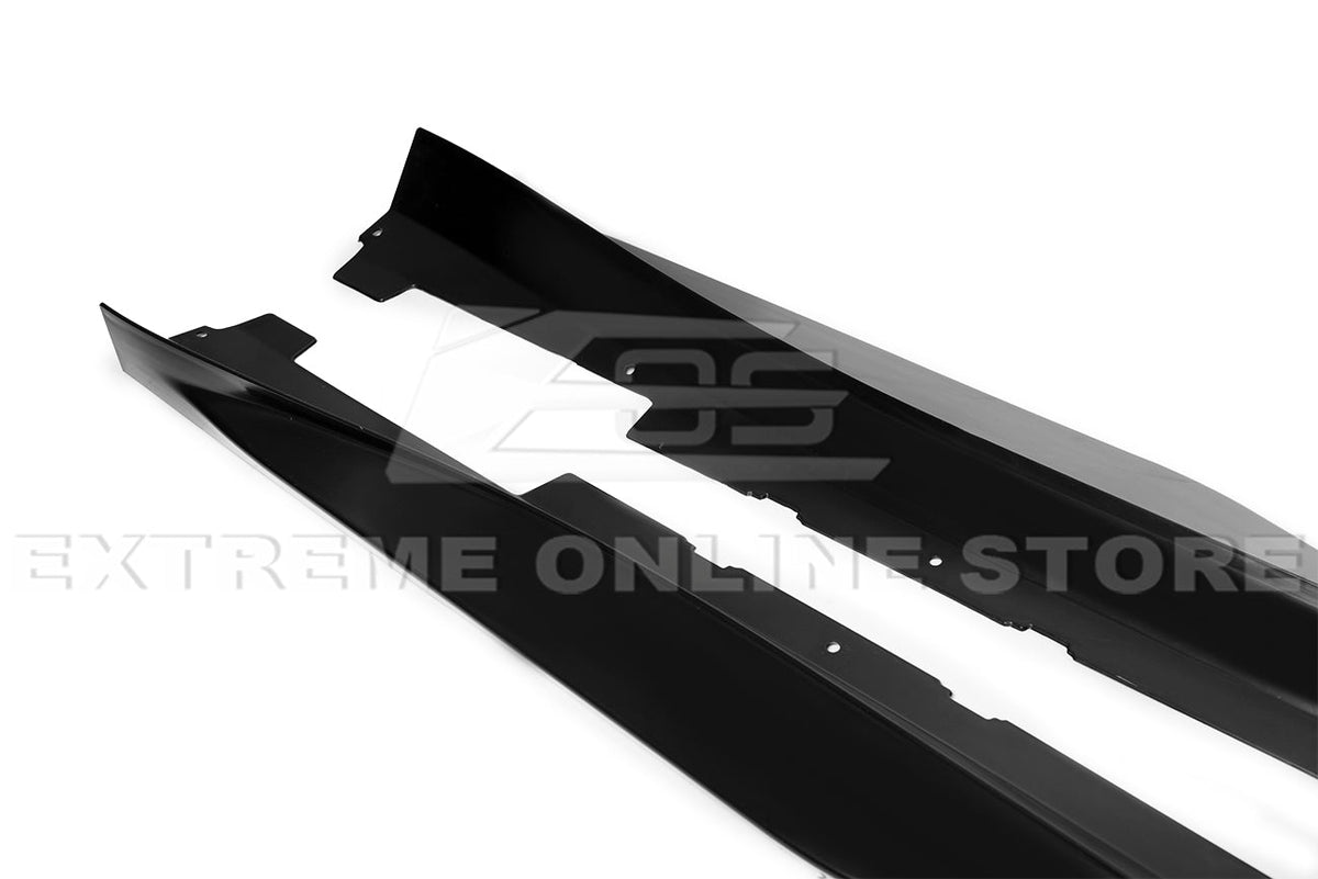 2019-Up Camaro RS & SS ZL1 Style Front Lip Splitter & Side Skirts image 31