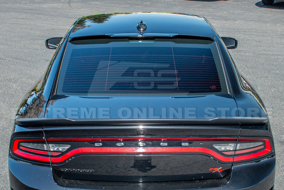 2015-Up Dodge Charger Track Package Rear Roof Spoiler image 11