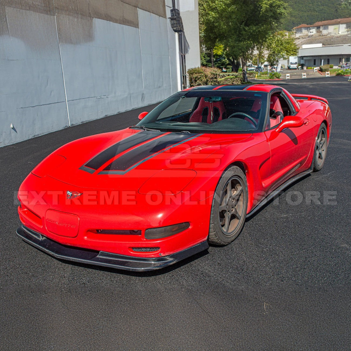 Chevrolet Corvette C5 Front Splitter Side Skirts image 42