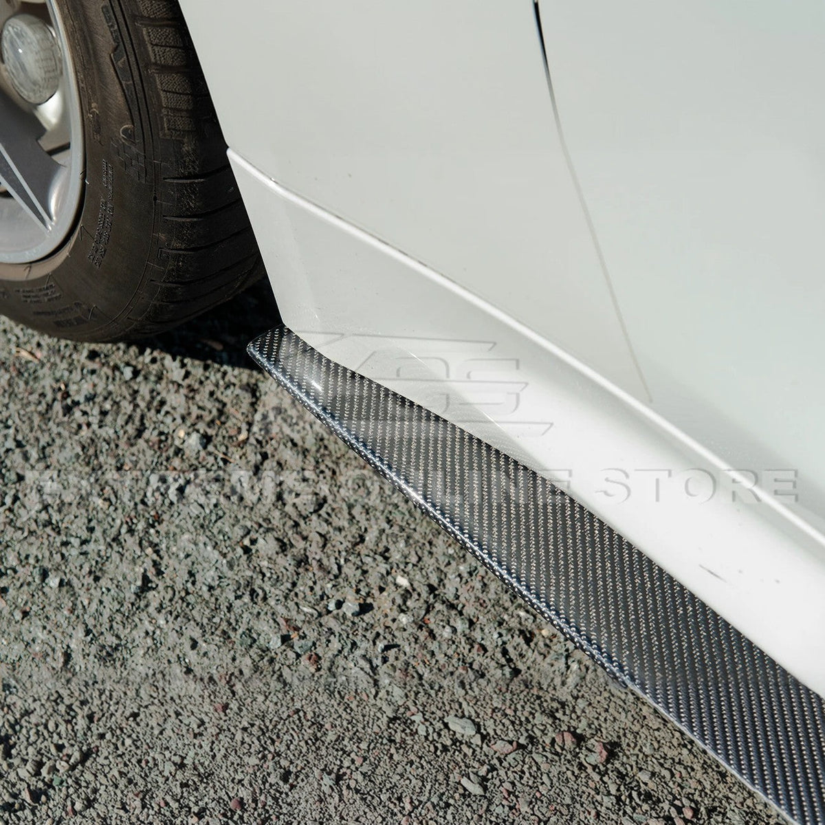 2015-20 BMW F82 M4 Extended Carbon Fiber Side Skirts Rocker Panels image 3