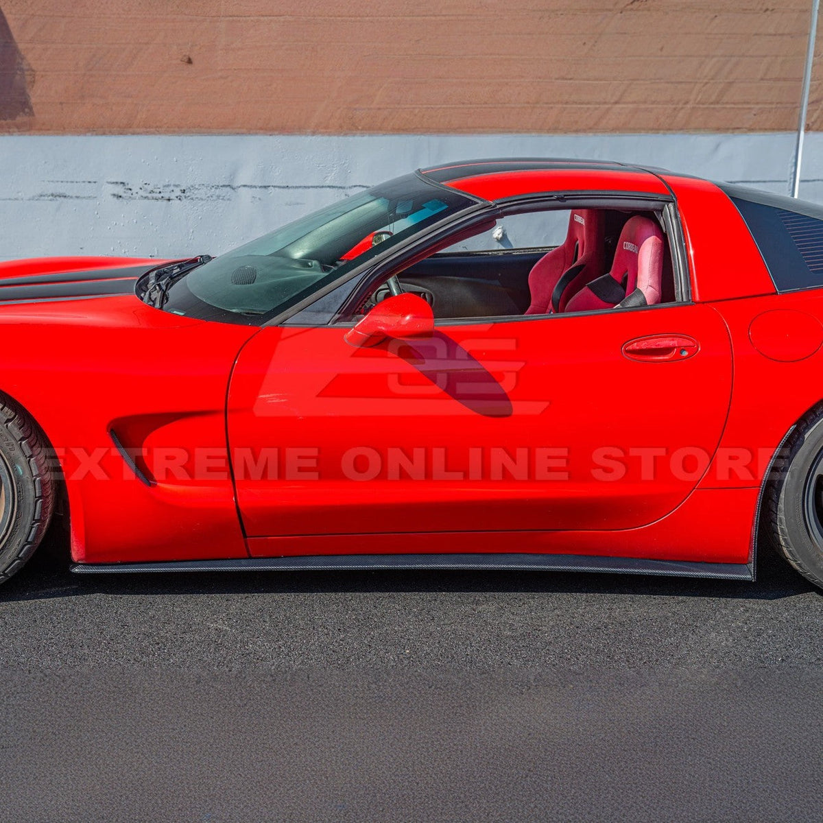 Chevrolet Corvette C5 Front Splitter Side Skirts image 46