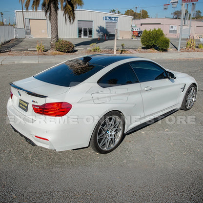 2015-20 BMW F82 M4 Carbon Fiber Front Splitter & Side Skirts image 16