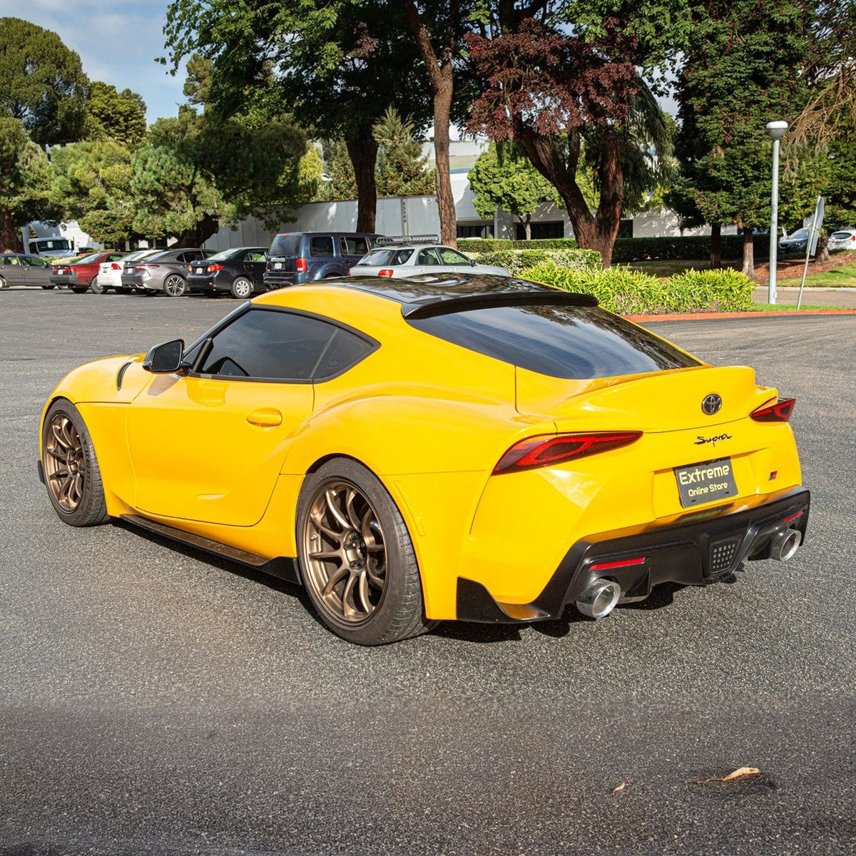 2020-Up Toyota Supra Performance Rear Roof Spoiler image 1