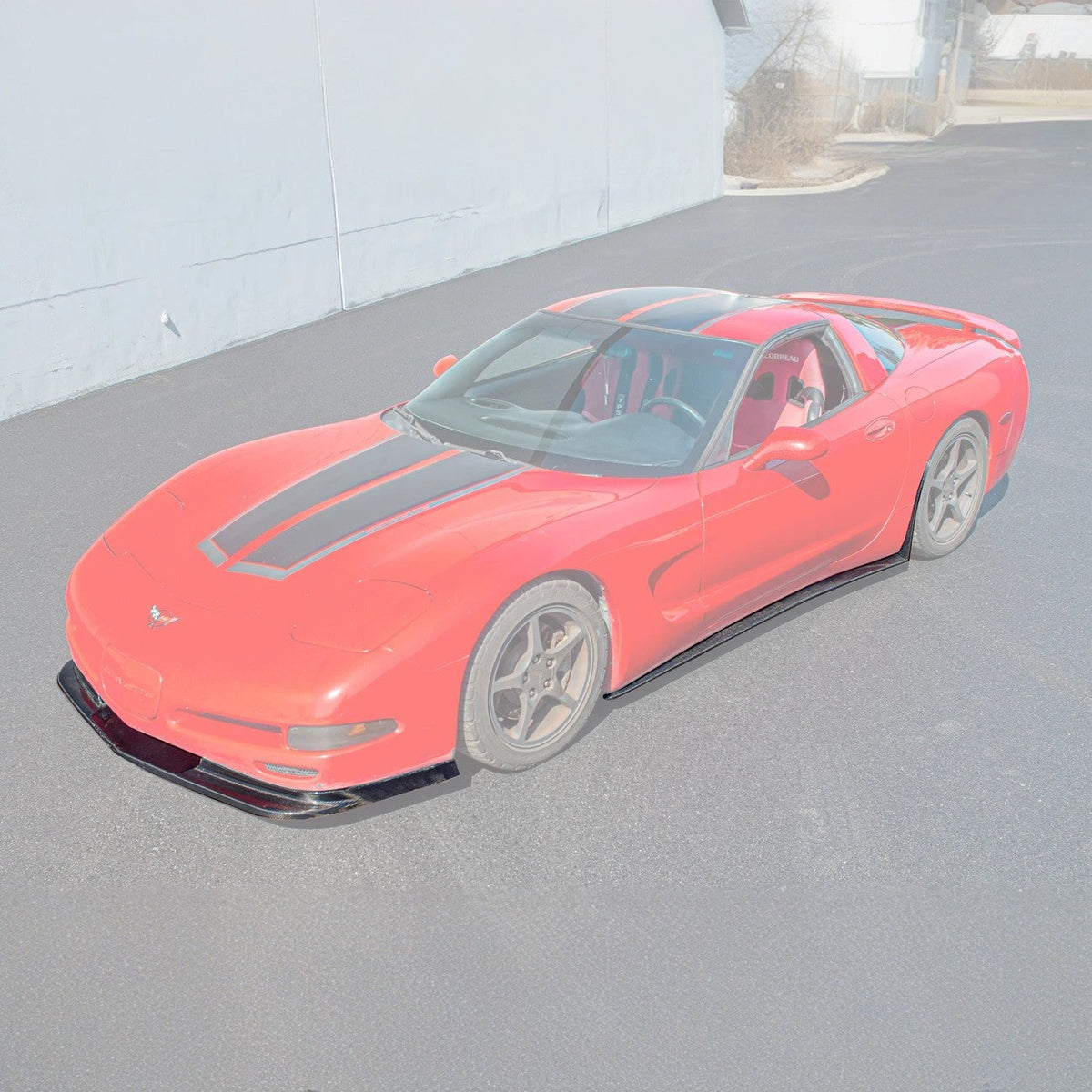 Chevrolet Corvette C5 Front Splitter Side Skirts image 40