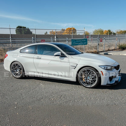 2015-20 BMW F82 M4 Extended Carbon Fiber Side Skirts Rocker Panels image 5