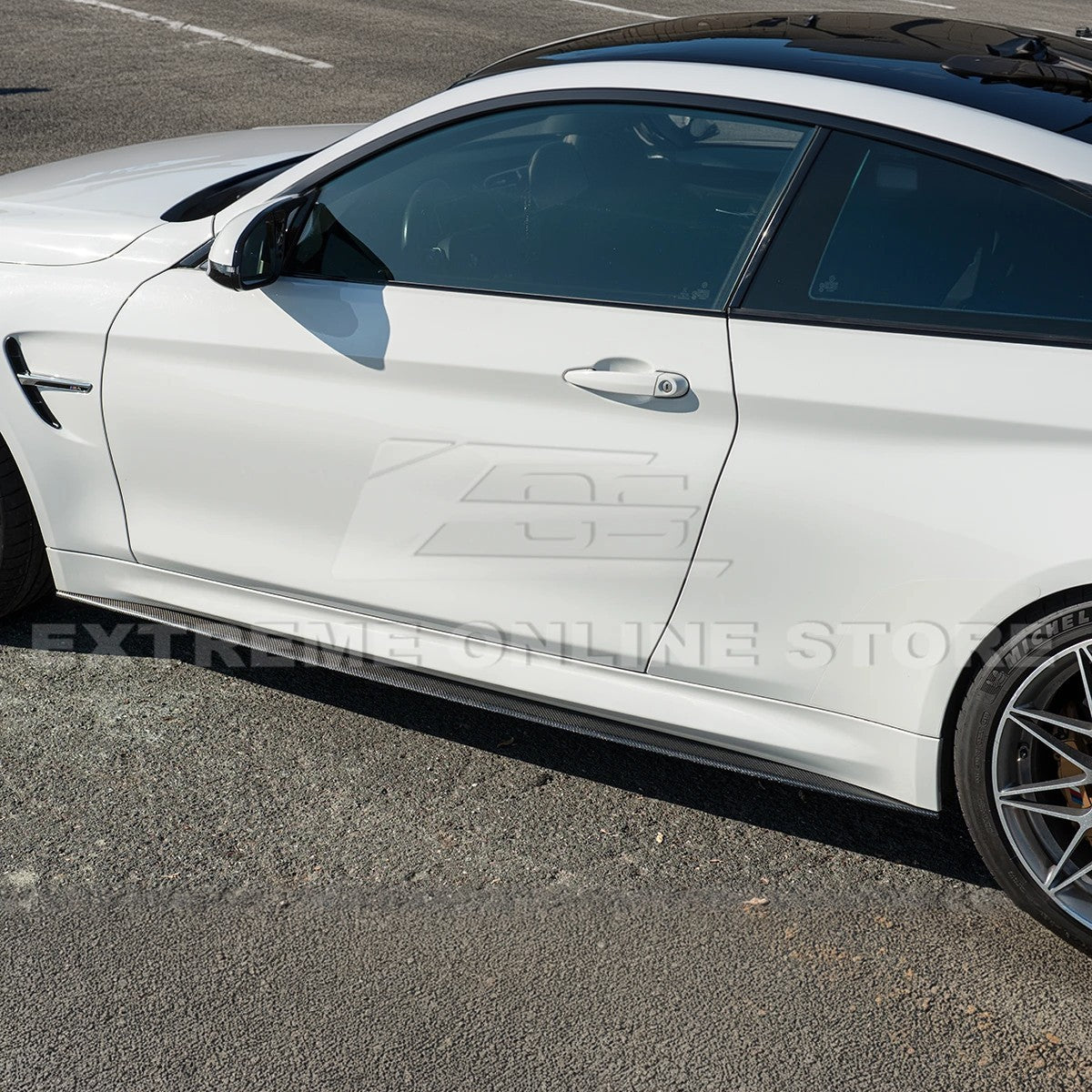 2014-20 BMW F80 M3/ F82 M4 Carbon Front Splitter & Side Skirts image 16