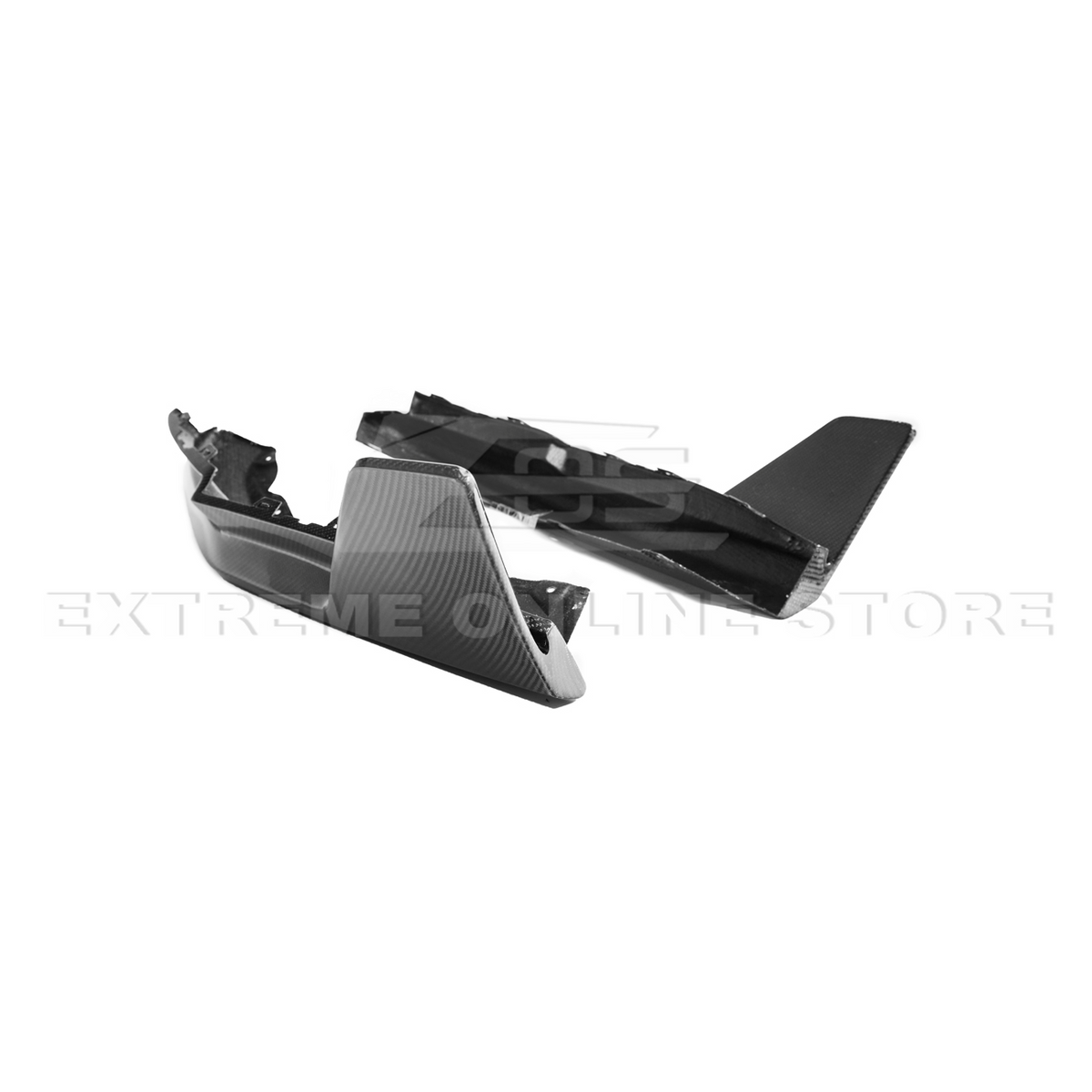 2021-Up BMW G82 G83 M4 M-Performance Rear Apron Lip Splitter image 11